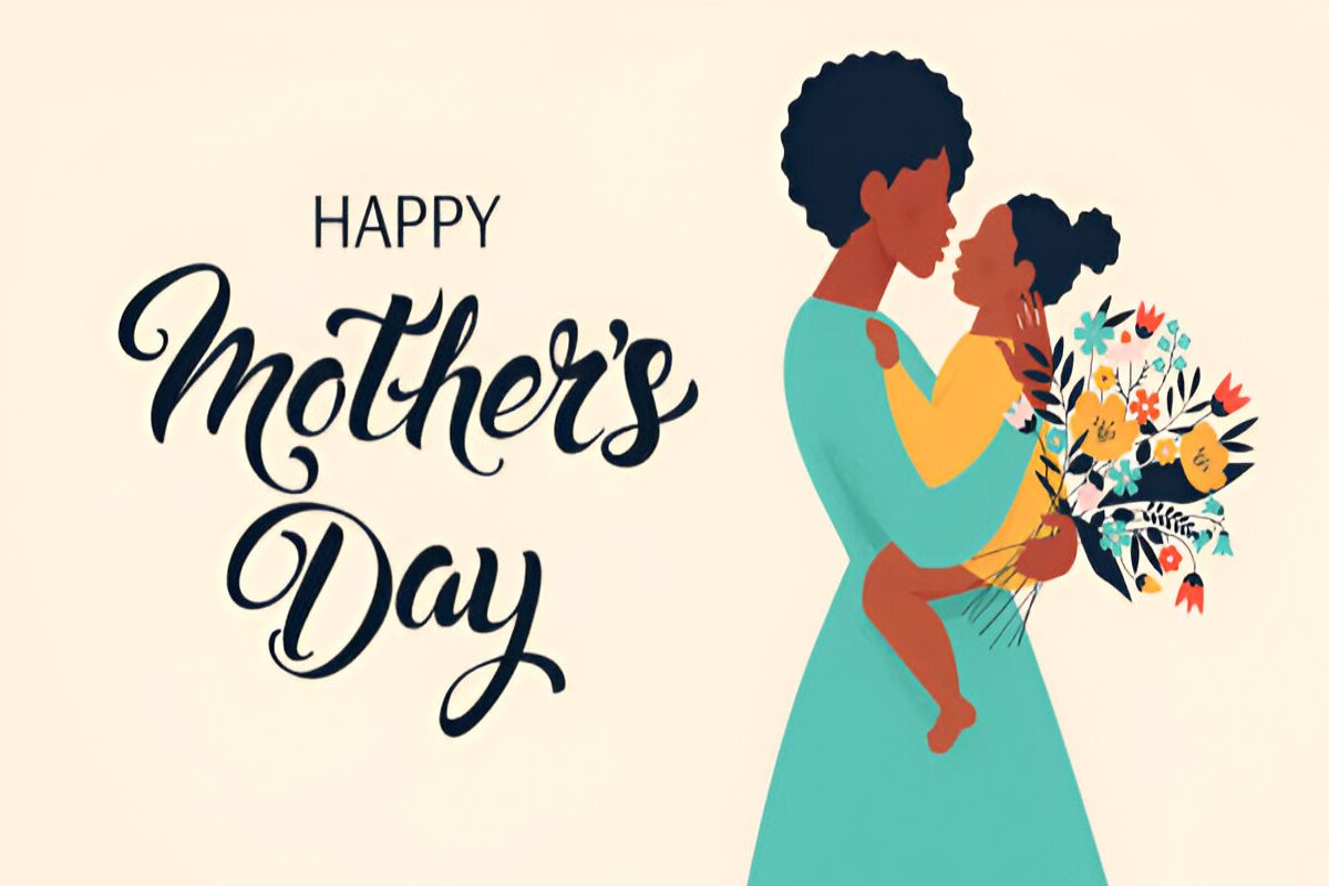 happy mothers day black woman images