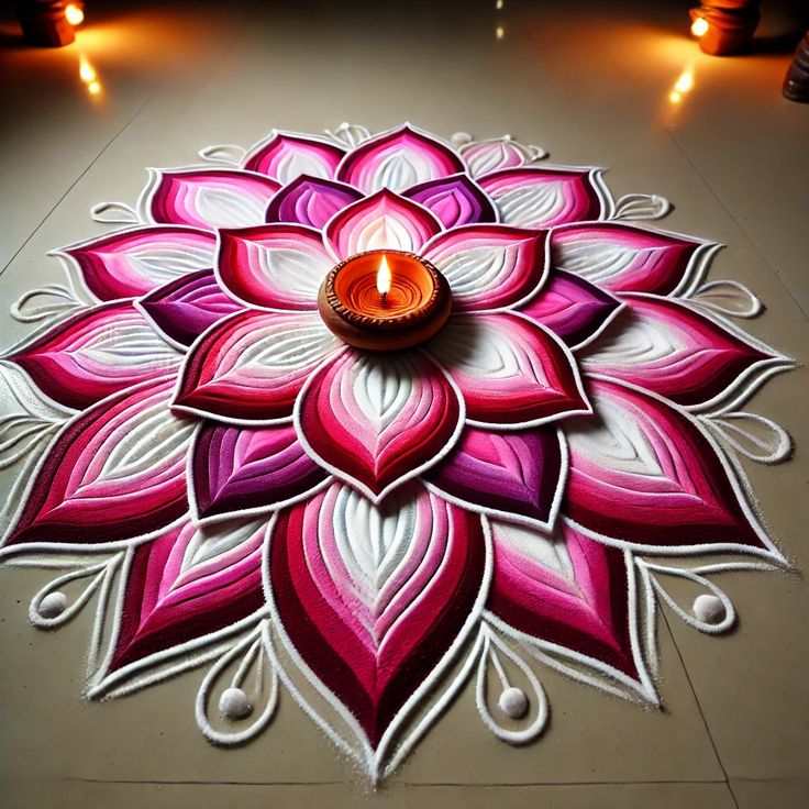 rangoli designs diwali